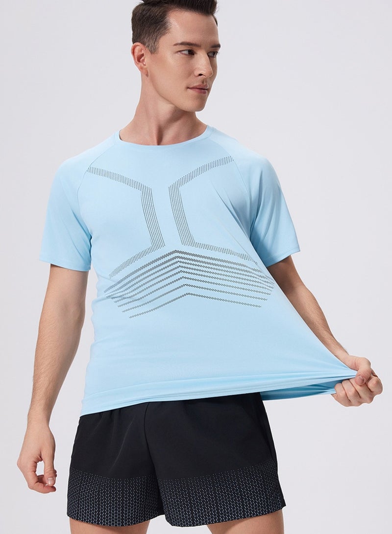 luluesses Quick drying t-shirt for men  Breathable Gym clothes Stylish  - Image 5