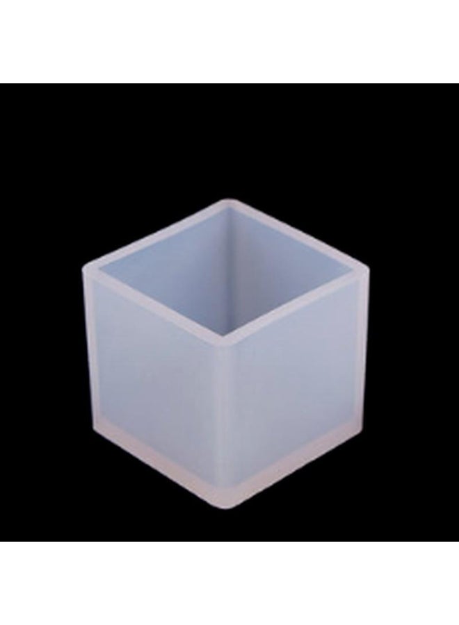 1PC 6 Size 20/25/35/40/50/60mm Mould Transparent Silicone Square Mold Epoxy Resin Molds for DIY Jewelry Making Tools - Image 3