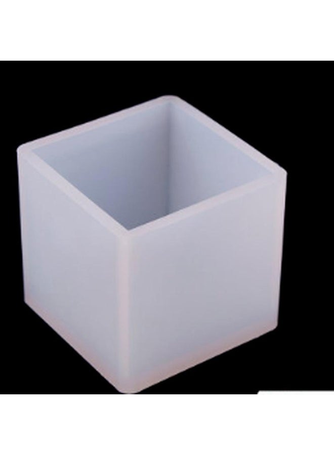 1PC 6 Size 20/25/35/40/50/60mm Mould Transparent Silicone Square Mold Epoxy Resin Molds for DIY Jewelry Making Tools - Image 5