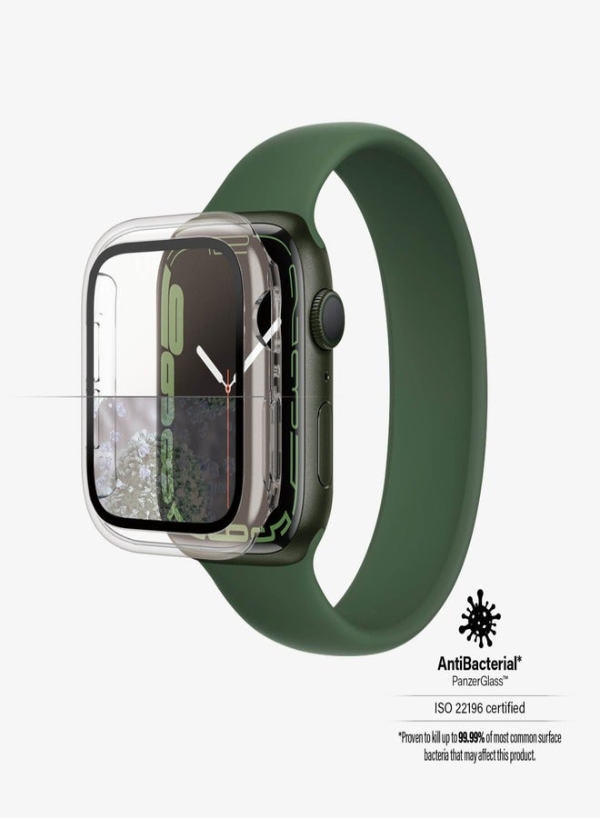 PanzerGlass Anti Bacterial Screen Case For Apple Watch Series 7 41mm  
- Clear - Image 1