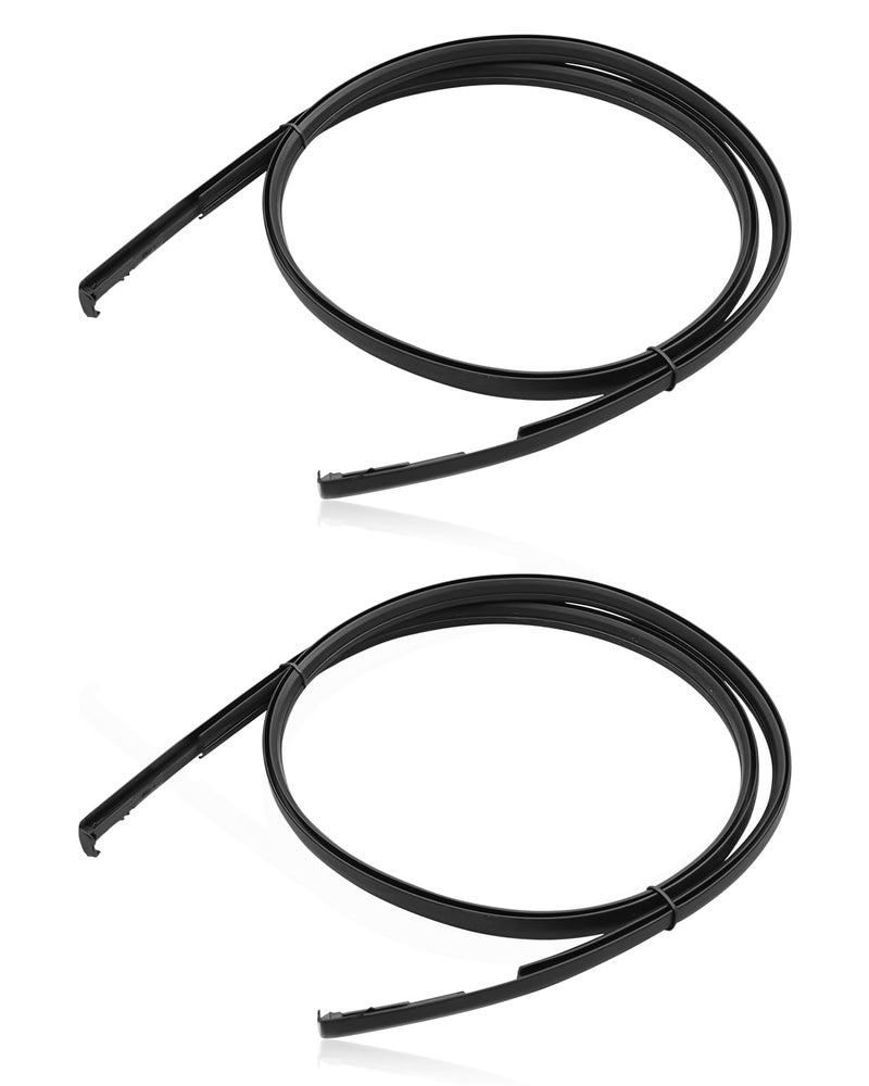 AUGREX Roof Trim Molding Kit Sealing Strip Black Fit for Toyota Corolla 2014 2015 2016 2017, Replace 75556-02260 75555-02270 75556-02200 75555-02210 - Image 1