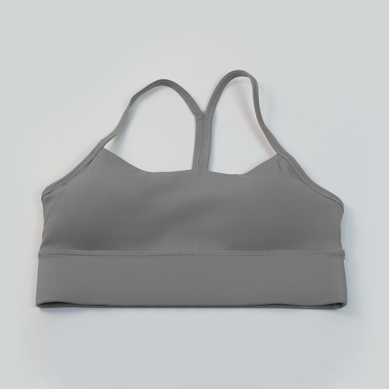 Yoga clothing bra women''s sports underwear double-sided sanding tight thin belt Y-shaped beautiful back fitness jogging vest bra - Image 1