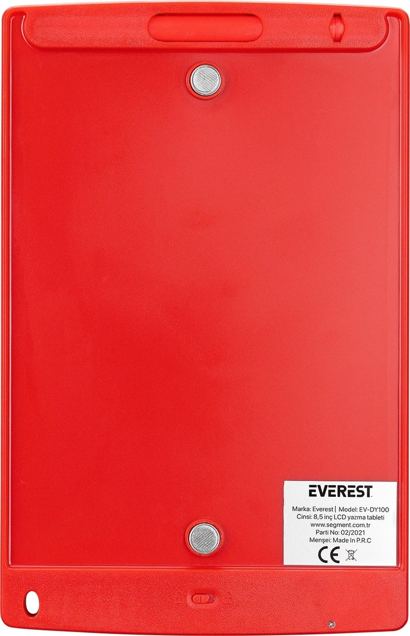 EV-DY100 Red One-Click Erase Digital Blackboard