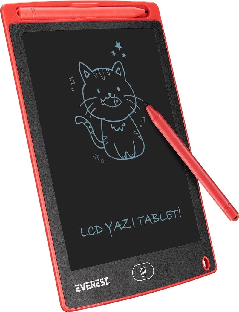 EV-DY100 Red One-Click Erase Digital Blackboard
