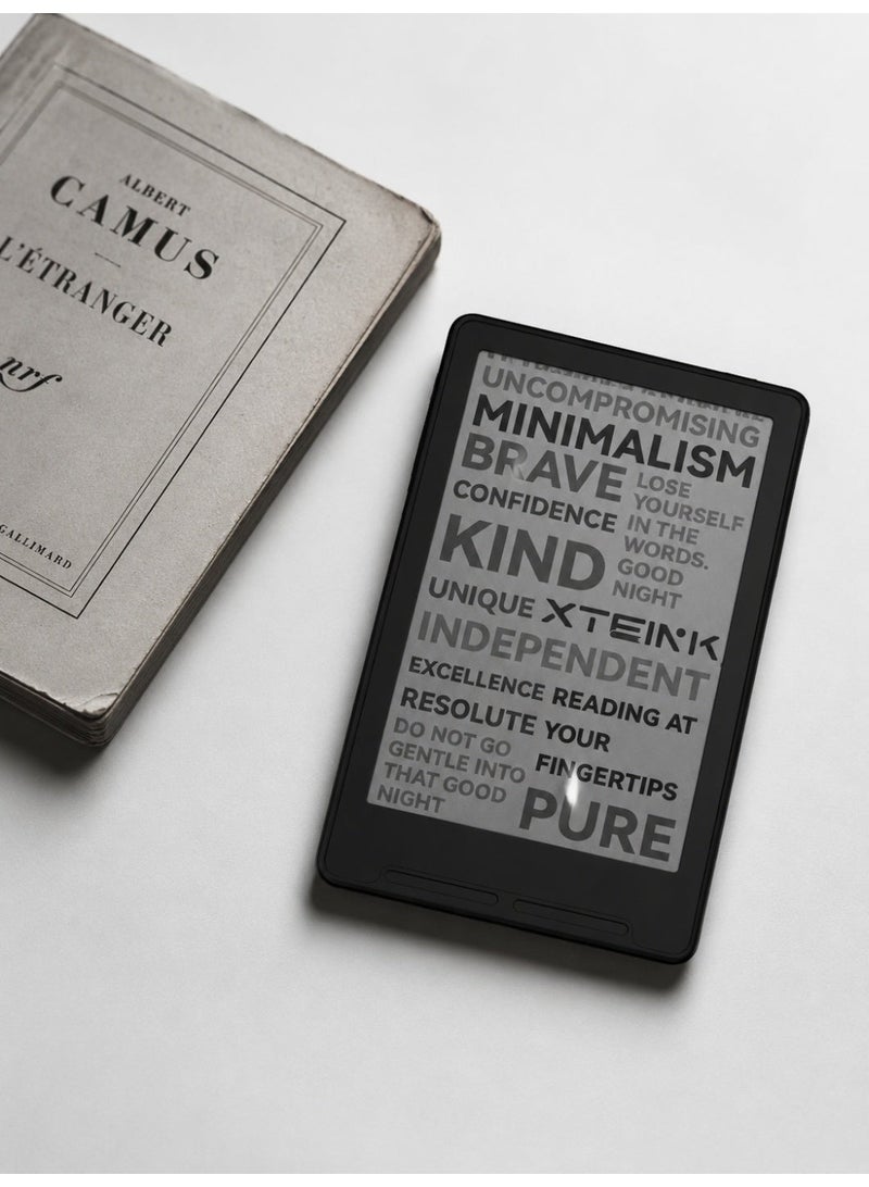 اكستينك قارئ كتب إلكترونية بشاشة حبر إلكتروني مقاس 3.7 بوصة من XTEINK X3 Reading ، محمول فائق النحافة، بذاكرة داخلية 16 جيجا بايت قابلة للتوسيع - Image 1