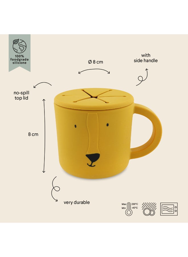 Trixie Silicone Snack Cup With Handle - Mr. Lion - Image 2