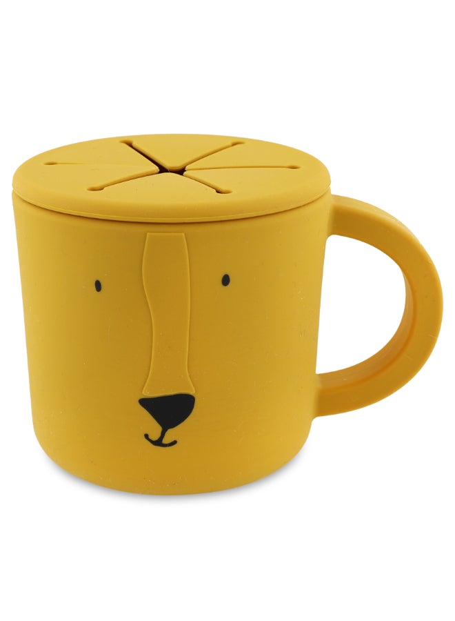 Trixie Silicone Snack Cup With Handle - Mr. Lion - Image 1