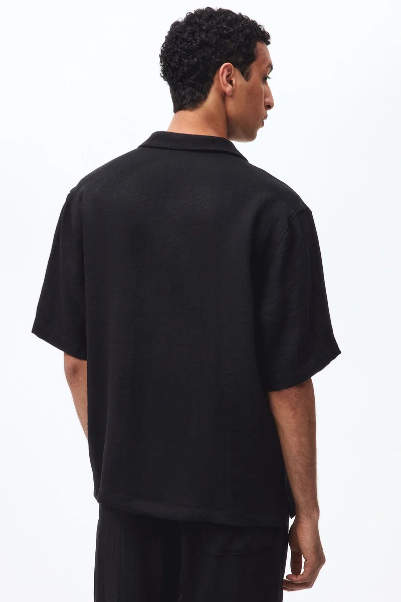 H&M  Relaxed Fit Resort shirt for Men | Best Price UAE