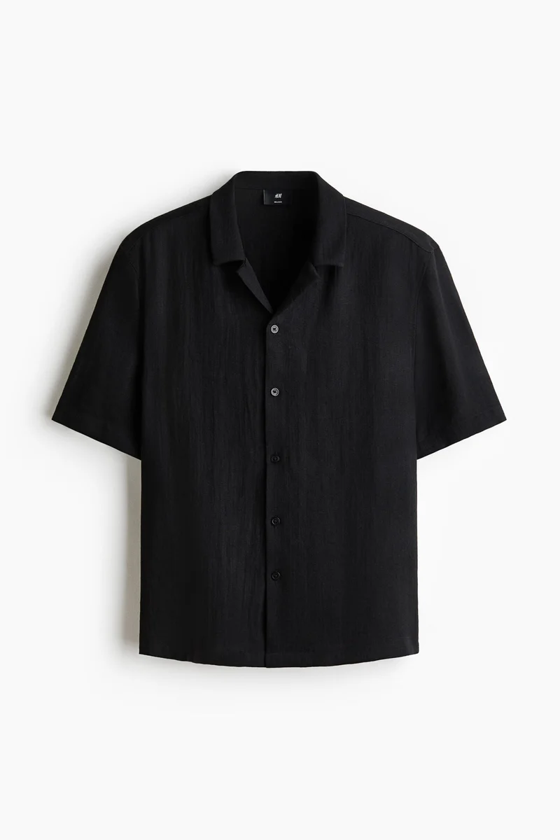H&M  Relaxed Fit Resort shirt for Men | Best Price UAE