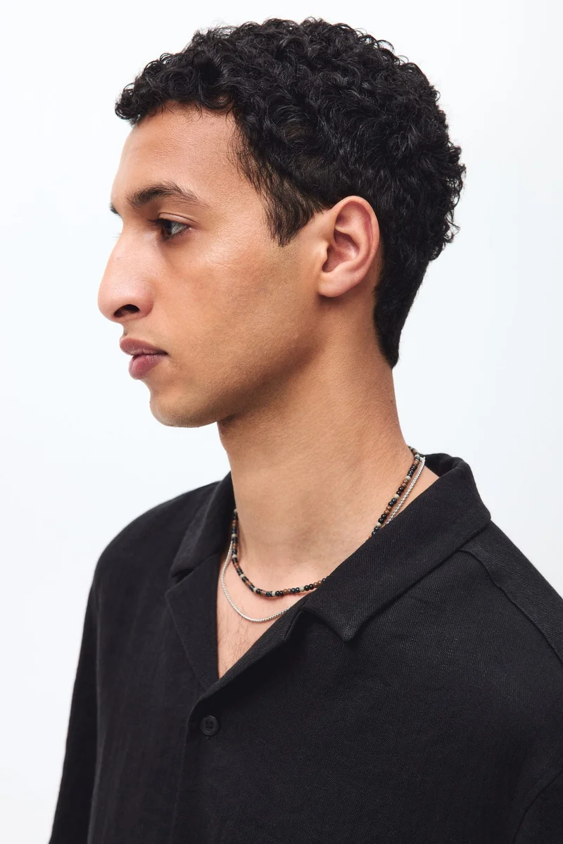 H&M  Relaxed Fit Resort shirt for Men | Best Price UAE