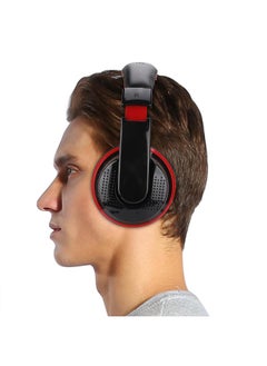 Thoraya MX666 Desktop Computer Office Headset Headphone Black   Red for Iphone  - Image 5