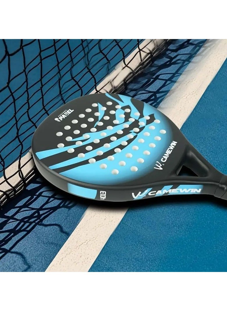 CAMEWIN - Pro-Grade Paddle Racket for Ultimate Performance with 4013 Diamond Shape Full Carbon Fiber Paddle Racket with Bag Cover - Image 1