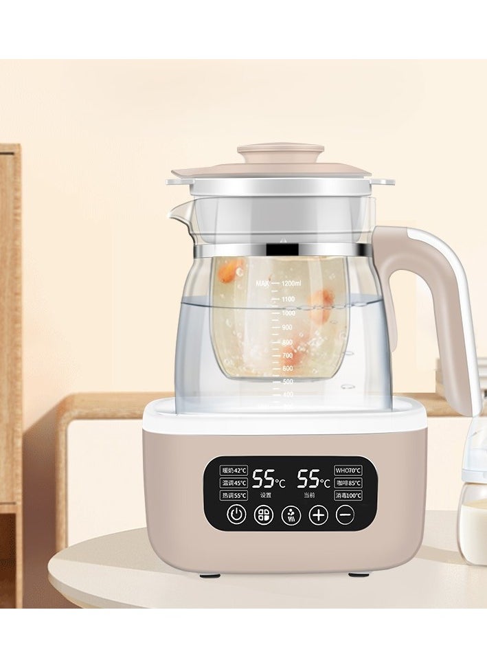 kiddoz Mini Baby Food Processor, Light Brown  - Image 3