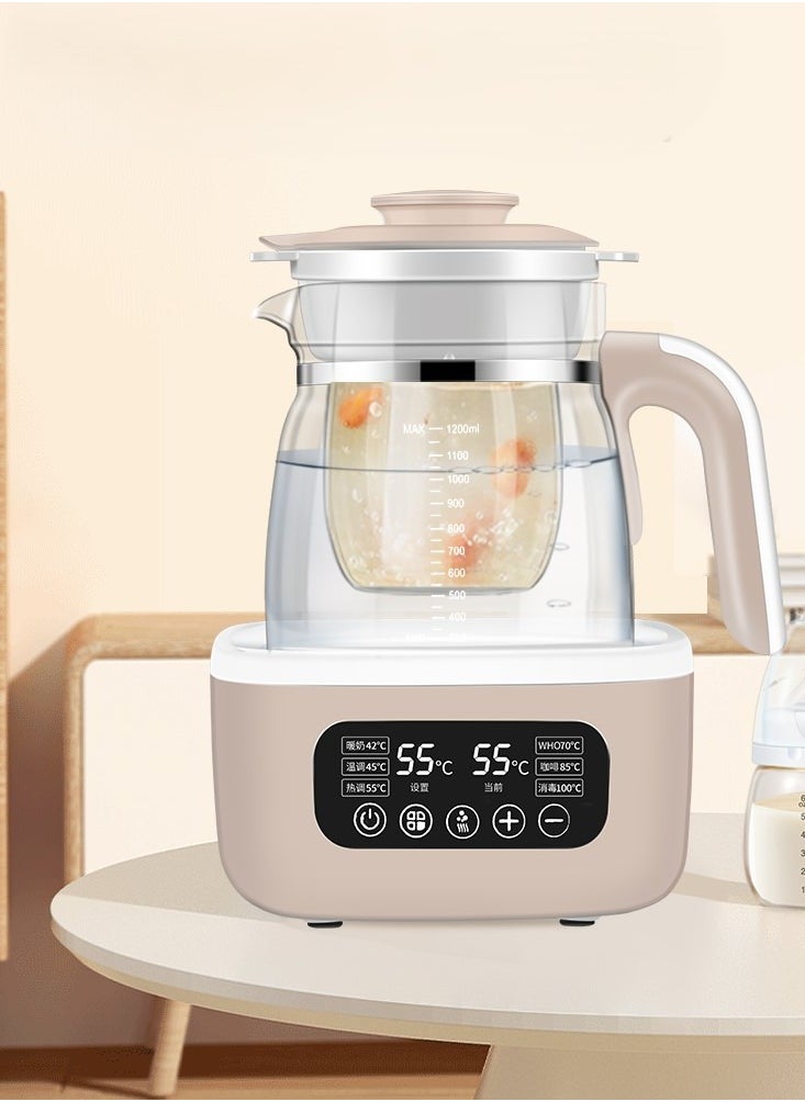 kiddoz Mini Baby Food Processor, Light Brown  - Image 4