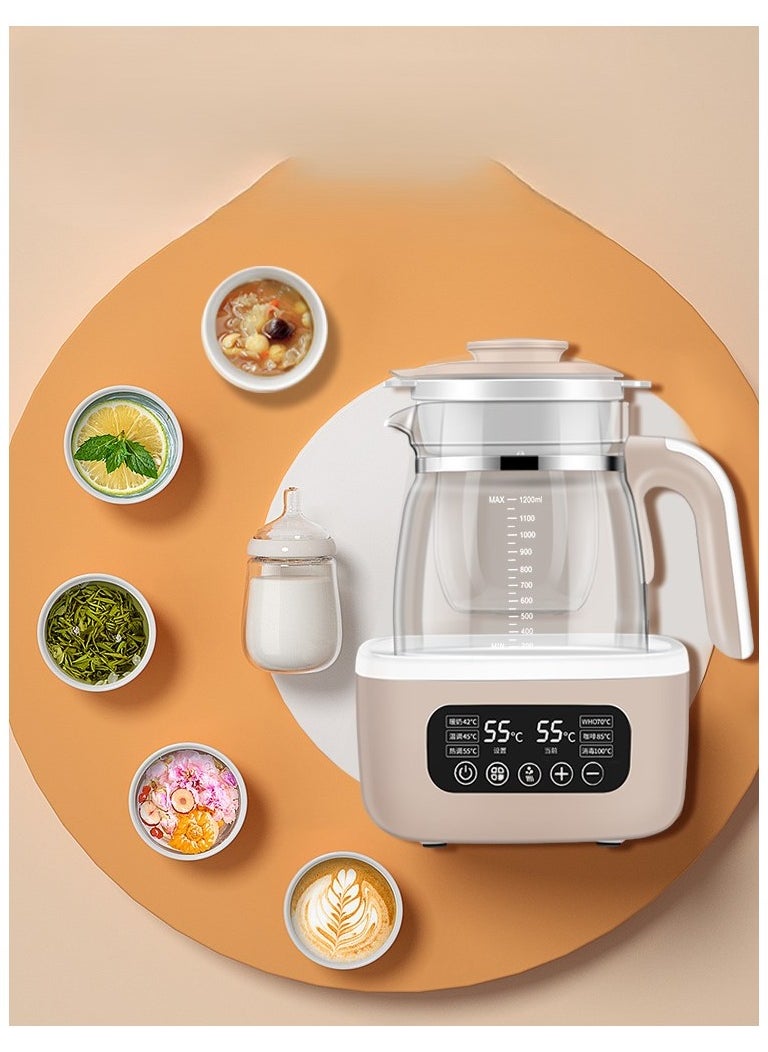 kiddoz Mini Baby Food Processor, Light Brown  - Image 2