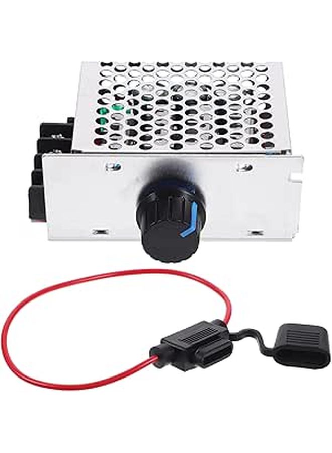 Pwm Dc Motor Speed Controller 7 70v 30a Adjustable Voltage Regulator With Fuse For 12v 24v 60v Electric Motor Speed Control Industrial Use Blue - Image 1