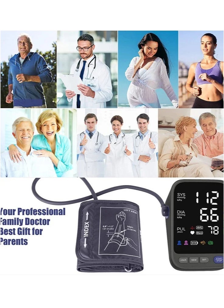 general Blood Pressure Machine, Automatic Digital Upper Arm Blood Pressure Monitor with Adjustable Large Cuff - Image 5