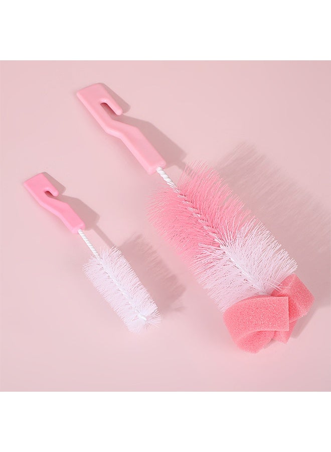 2-Piece Feeding Bottle Cleaning Brush Set With BPA-free and PP - Image 1