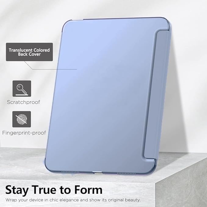 ProElite Case Cover for Xiaomi Redmi Pad 2 11 inch Cover, Smart Flip Case Cover for Xiaomi Redmi Pad 2 11 inch Translucent Back with Stylus Pen [Auto Sleep Wake Feature], Lavender - Image 5