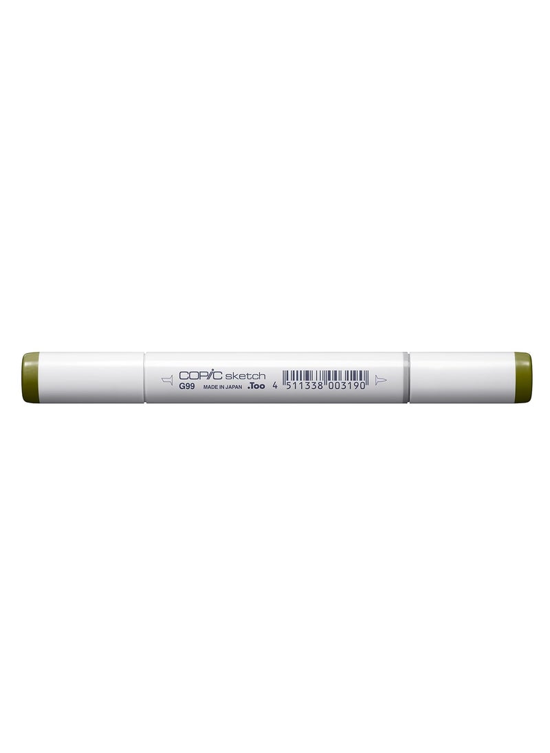 COPIC Copic Marker Copic Sketch Markers, Olive  - Image 1