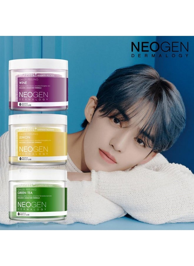DERMALOGY by NEOGENLAB DERMALOGY by NEOGENLAB Bio-Peel Gauze Peeling Pads (Wine, 30 pads) - Exfoliating & Firming Peeling Pad with PHA & Red Wine & Resveratrol & Acid Hyaluronic - Korean Skin Care  - Image 2