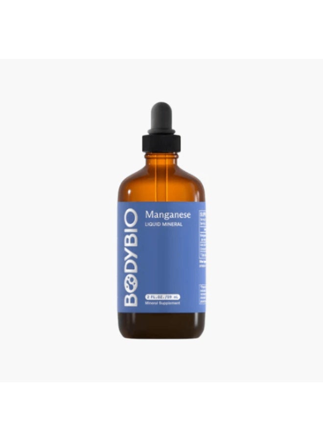 BodyBio LIQ MIN # 6 MANGANESE 2 OZ - Image 1