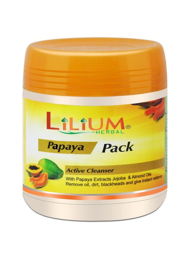 Lilium Herbal Papaya Active Cleanser Pack 500 Ml  - Image 3