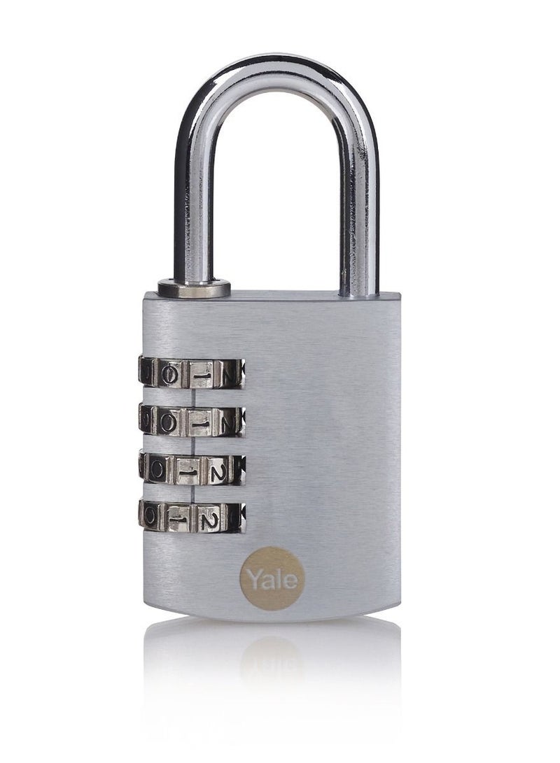 ييل مجموعة قفل ييل نحاسية 30 مم مطلية بالكروم و3 مفاتيح أقراص