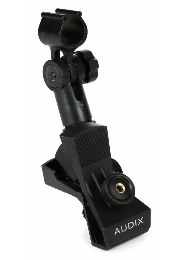 Audix DFLEX Dual Pivot Rim Mounted Clip for D Series, SCX Series Microphones - Image 1