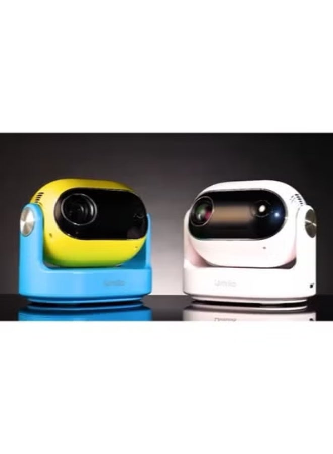 Umiio U30 Smart Projector – 1080P Full HD, 4K Supported, 180° Adjustable Lens, WiFi 6 & Bluetooth Connectivity, Portable LED Projector for Home Theater & Outdoor Movies, HDMI/USB/Audio – With Remote Control - Image 5