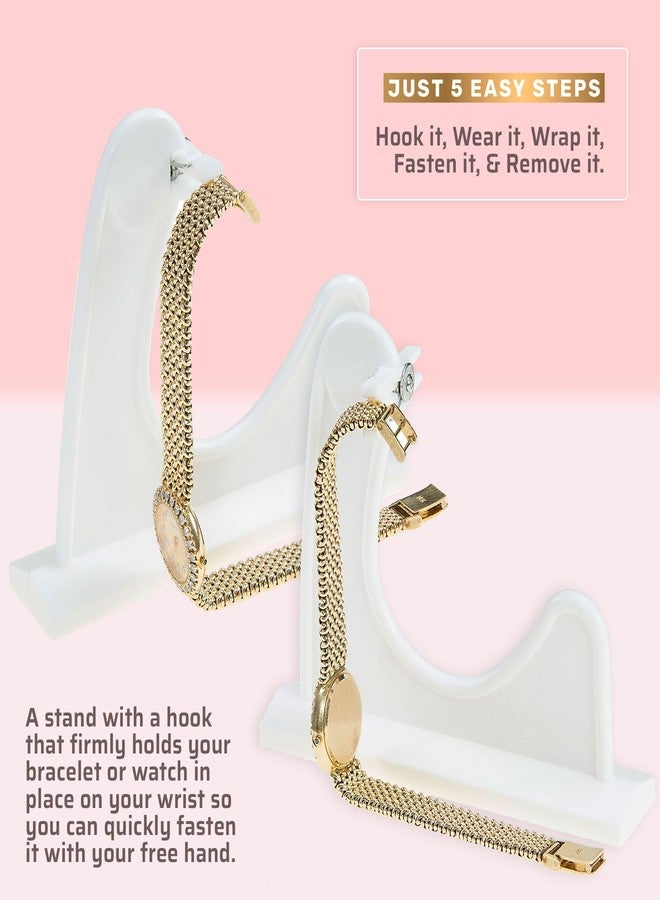 MEDca Bracelet Helper Tool to Put on Jewelry Yourself - Easy-to-Use Bracelet Clasp Helper for Costume, Fine Jewelry & Watches - Portable Jewelry Fastener Assistance Tool - Gift for Women - Image 5