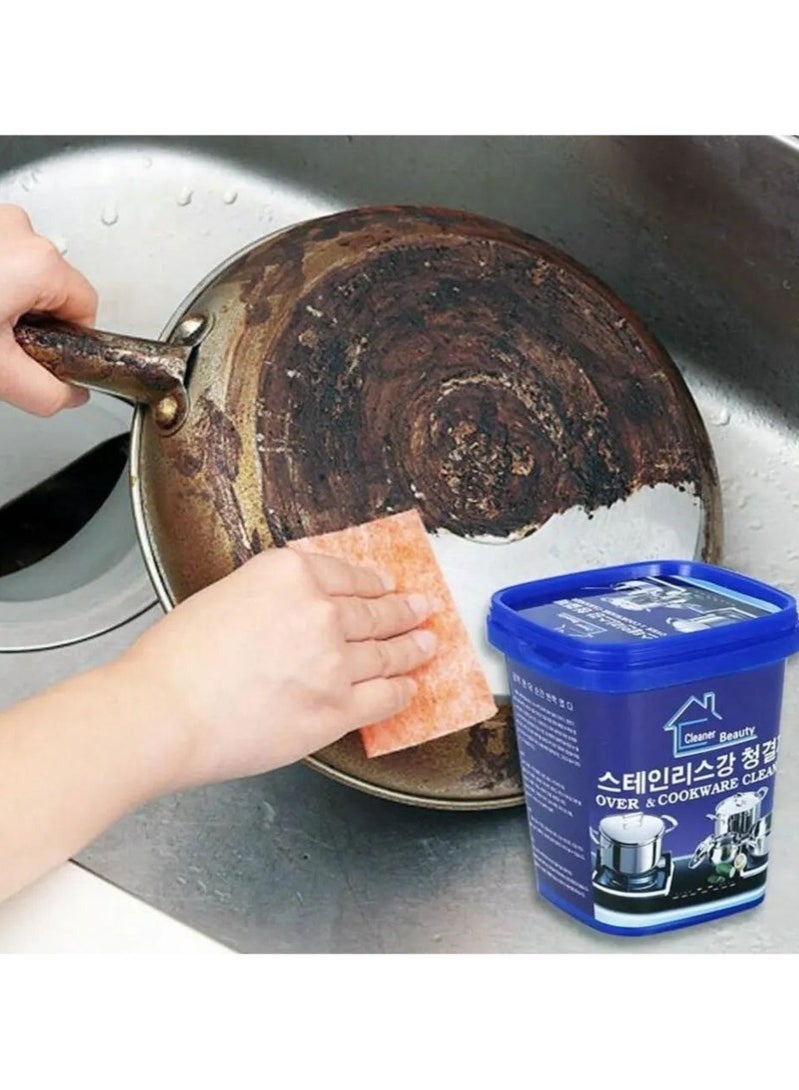 كلينر بيوتي معجون تنظيف أواني الطبخ من الفولاذ المقاوم للصدأ معجون تنظيف الغسيل - Image 2