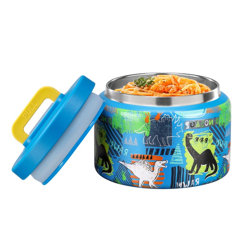 MAISON HUIS 8oz Soup Thermo Wide Mouth Vacuum Insulated Thermo Jar  Leak Proof Stainless Steel Food Container - Image 1