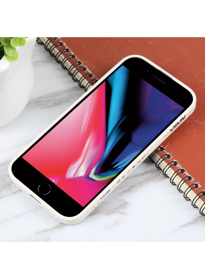 S-TOP Case For iPhone SE 2022 / 2020 / 7 / 8 Astronaut Pattern Silicone Straight Edge Phone Case - Image 3