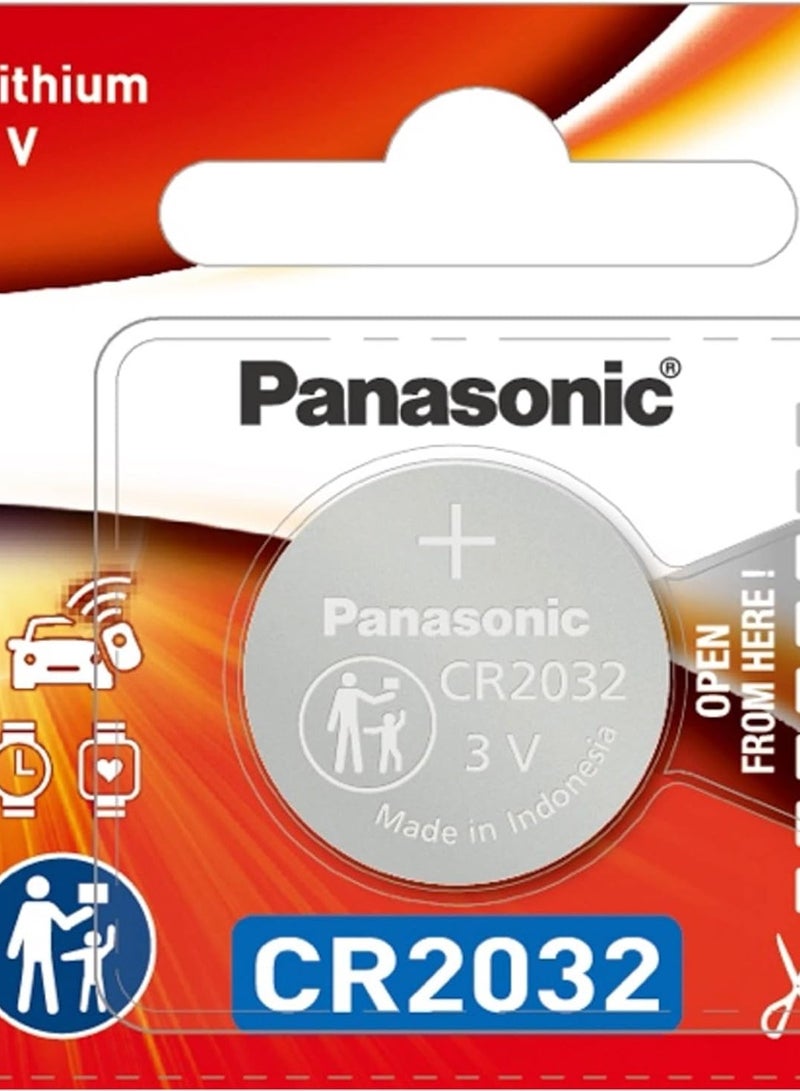 Panasonic Cr2032 Lithium 3v Indonesia Batteries 20mm
