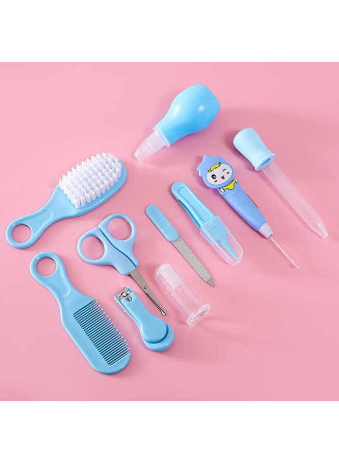 MiniMe 10-Piece Baby Grooming Kit | 0-12 Months | Blue | Hypoallergenic | Dermatologist-Tested | Eco-Friendly Gift Box | Newborn Care Essentials. - Image 3