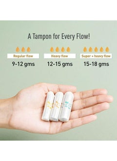 Sirona Sirona Non Applicator Tampons for Heavy Flow - 20 Tampons  - Image 4