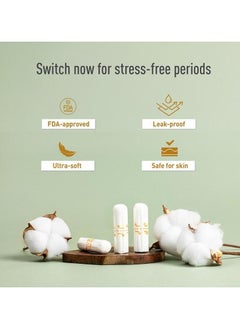 Sirona Sirona Non Applicator Tampons for Heavy Flow - 20 Tampons  - Image 5