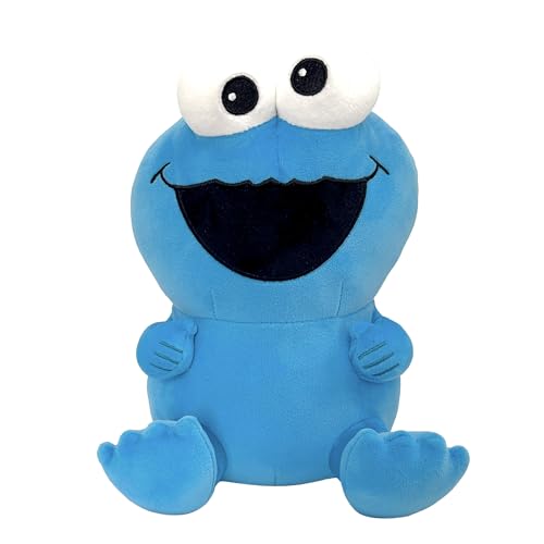 Super7 Super Duper Plush Sesame Street Cookie Monster Toy 8 Sesame Street Plush Toy Classic TV Show Collectibles and Retro Toys - Image 1