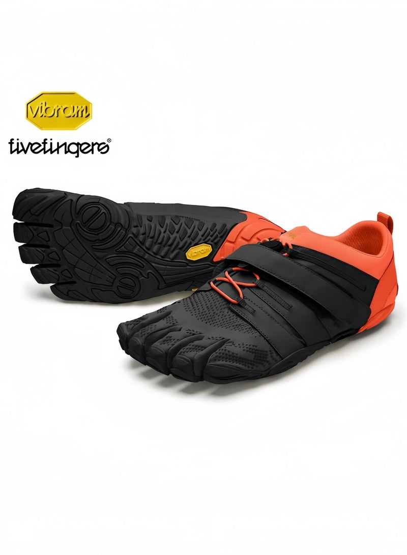 Vibram FiveFingers حذاء فيبرام خمسة الأصابع للرجال، حذاء للتدريب على القرفصاء ورفع الأثقال، حذاء اللياقة البدنية الداخلية، مضاد للانزلاق ومتين، VTRAIN2.0 - Image 2