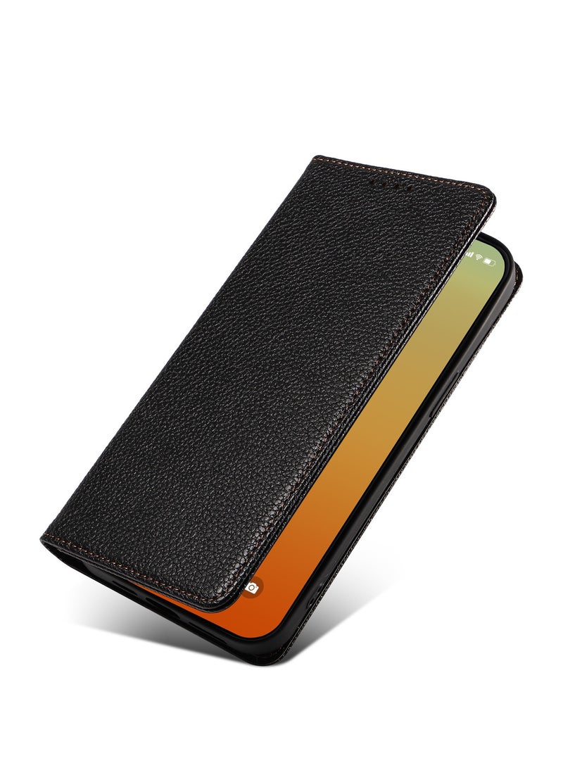General iPhone 15/15 Plus/15 Pro/15 Pro Max Case PU Leather Wrist Strap Wallet Case Card Holder Shockproof Flip Cover  - Image 3