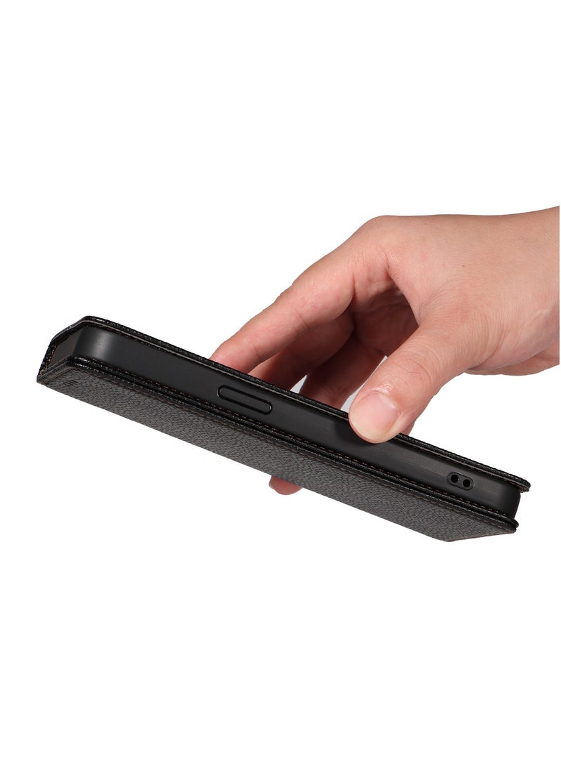 General iPhone 15/15 Plus/15 Pro/15 Pro Max Case PU Leather Wrist Strap Wallet Case Card Holder Shockproof Flip Cover  - Image 4