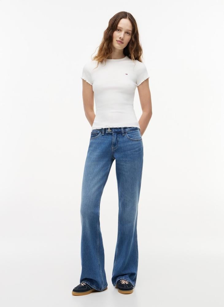 TOMMY JEANS Faded Low Rise Bootcut Jeans - Image 4