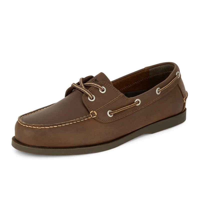 DOCKERS Mens Vargas Leather Casual Classic Boat Shoe, Rust, 7 M - Image 1