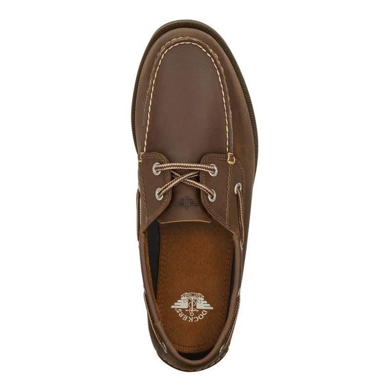 DOCKERS Mens Vargas Leather Casual Classic Boat Shoe, Rust, 7 M - Image 2