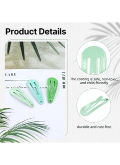 Cinaci Cinaci 100pcs in 25 Candy Colors 3cm/1.2" Small Metal Snap Hair Clips Non Slip Hair Barrettes Bang Holders for Baby Girls Toddlers  - Image 3