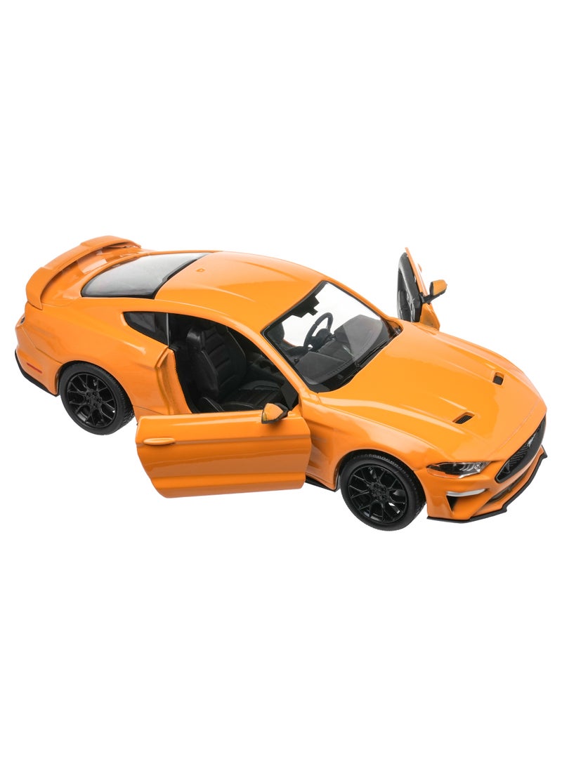MOTORMAX 2018 Ford Mustang GT Die-Cast Model Car 1:24 Scale | Officially Licensed American Muscle Car Collectible | Opening Doors, Detailed Interior & Free-Wheeling Toy Car - Image 4