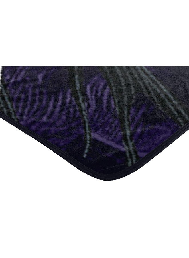 Northwest NORTHWEST Nightmare Before Christmas Micro Raschel Throw Blanket, Ultra Soft Throw, 46 x 60 Inches, Full Moon Madness  - Image 3