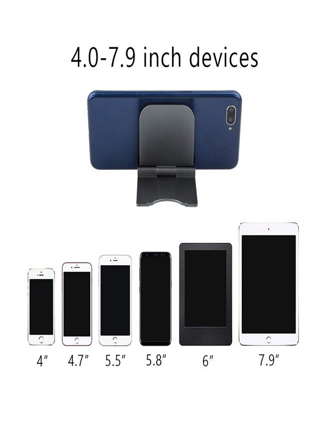 AIFUDA 5 Pcs Foldable Cell Phone Stands, AIFUDA Portable Phone Holder Universal Cellphone Desktop Cradle for Tablets, Reader, Mini iPad, Smartphone - Image 5