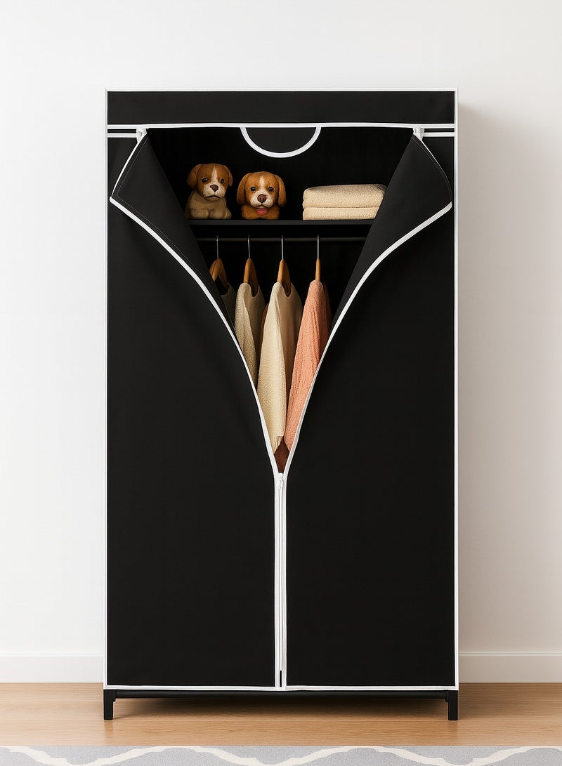 Roman Gifts CASART Fabric Wardrobe – Portable Elegance Meets Functional Design | Dust-Proof, Lightweight Freestanding Clothing Organizer with Refined Craftsmanship - Image 1